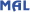 Le logo de MyAnimeList abrégé "MAL", une plateforme de gestion et de suivi de films d'animation asiatique (souvent japonaise) d'animes et de mangas/manhwa/webtoon.
