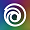 Le logo d'uplay, une plateforme permettant d'acheter des jeux vidéo édités exclusivement par ubisoft.